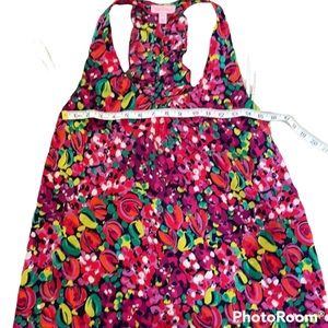 Lilly Pulitzer Multicolored Ruffle Tank